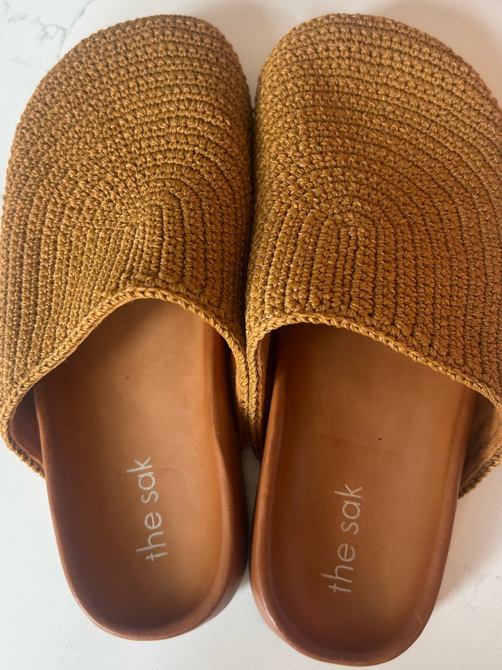 The Sak Woven Slide Mules